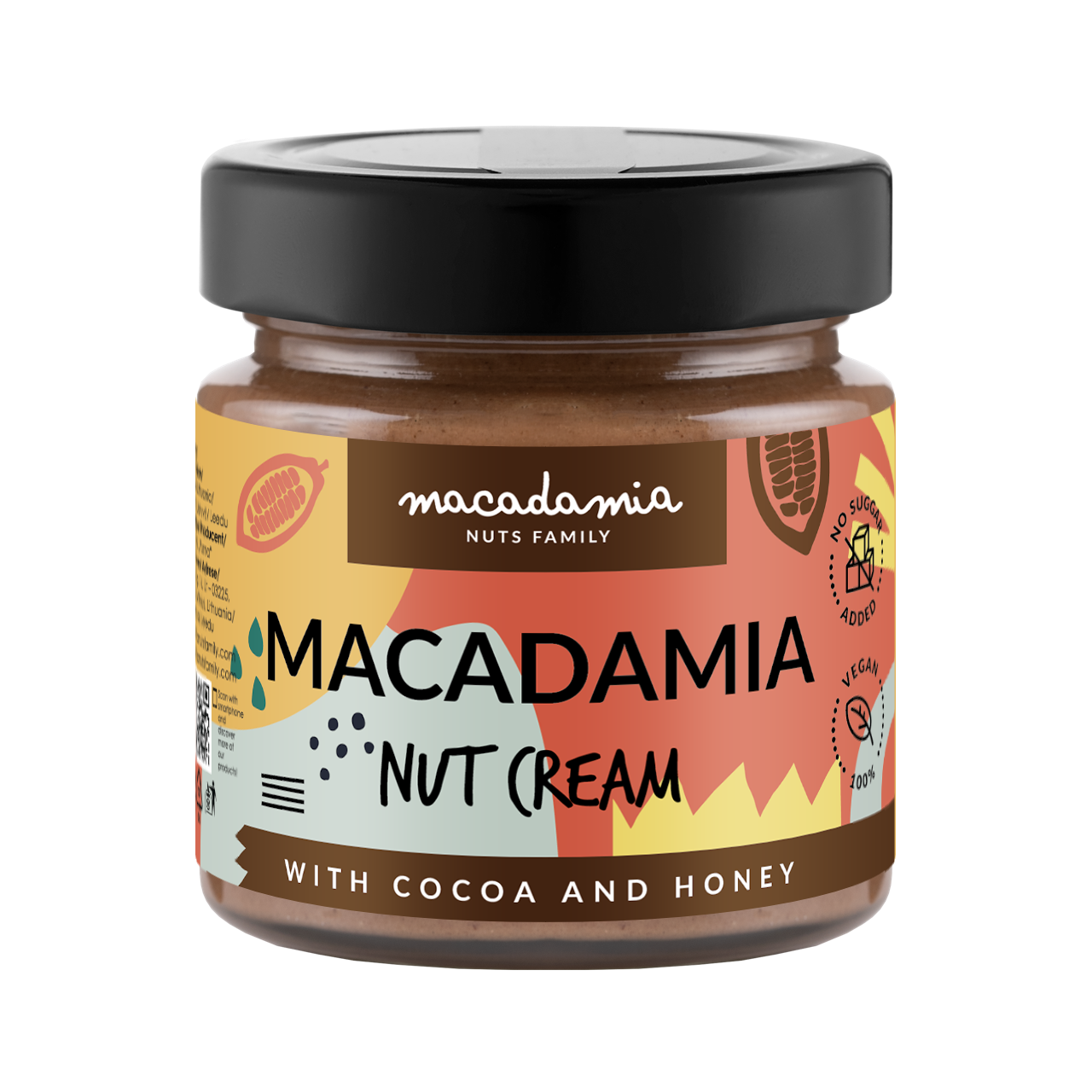 Makadāmijas riekstu krēms MACADELLA