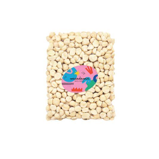 Lobīti makadāmijas rieksti